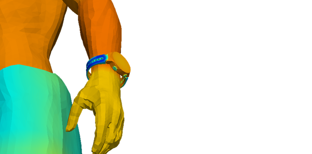 Invite team members Uploaded image Please provide brief, concise alt text for this images and all others that i upload. Thanks! 3D-rendered human head and shoulders with rainbow-colored heatmap lighting on a blue background. Uploaded image 3D mesh model of a seated human figure with color-coded sections on a white background. Uploaded image Blue wireframe model of a seated human figure against a dark teal background. Uploaded image Diagram showing seated human figures with color scales for temperature sensation (very hot to very cold) and comfort (very comfortable to very uncomfortable). Uploaded image 3D thermal simulation of a seated human figure in a room, with cooler blues on the body and warmer yellow-red surroundings. Uploaded image 3D thermal model of a seated person inside a car with airflow lines showing ventilation around the body. Uploaded image 3D thermal map of a seated person in a car seat, with heat distribution across the body and seat. Uploaded image 3D standing human figure with color-coded thermal map showing heat distribution across the body. Uploaded image Close-up of a hand with a wristwatch, shown in a color-coded thermal map.